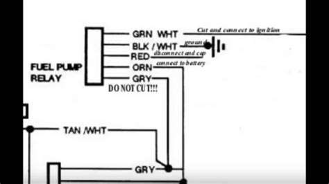 88 Chevy fuel pump diagram